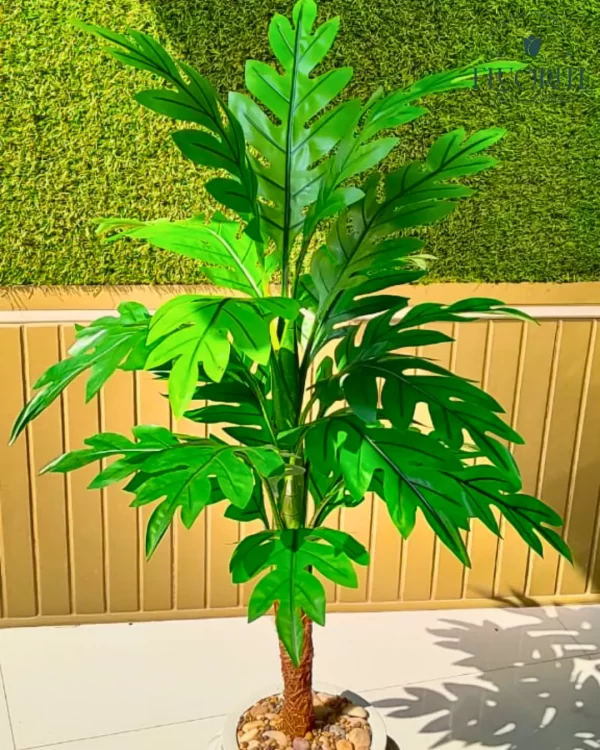 🌿 شجرة المونستيرا الصناعية - لمسة استوائية تدوم طويلاً